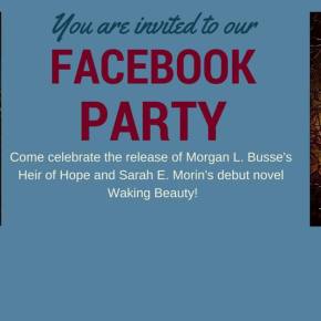 You’re invited to a Facebook Party for my&nbsp;book!