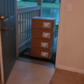 First-Time Author Can’t Open Her Own Box of&nbsp;Books