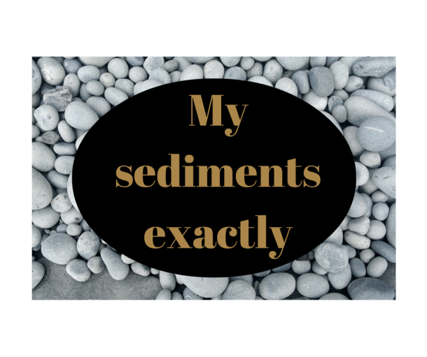 My sediments exactly