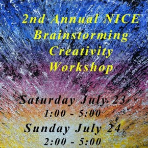 NICE Creativity Workshop July&nbsp;23-24