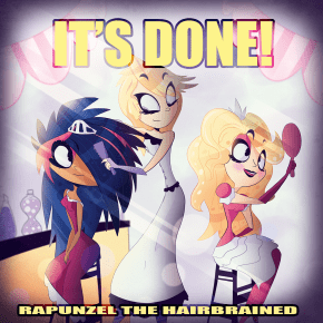 Rapunzel Proof Copy and&nbsp;CreateSpace