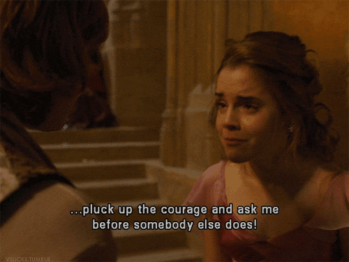 hermione cry yule ball